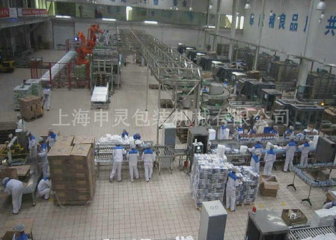 申穗乳制品后包裝生產線