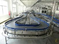 飲料鏈板輸送機(jī)零摩擦，廠家的愛(ài)！