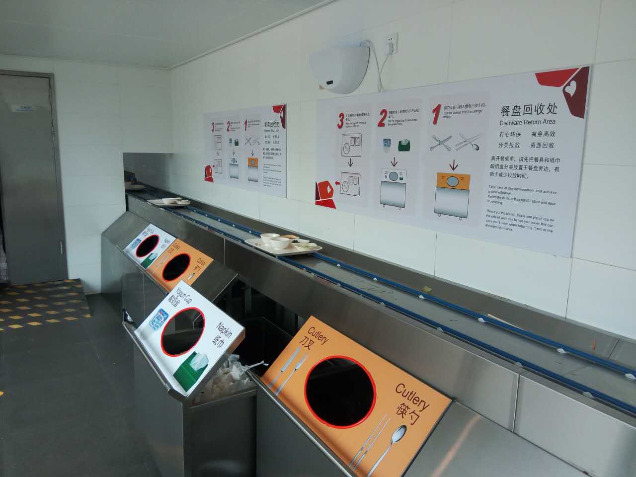 餐盤(pán)輸送機(jī)的知識(shí)分析